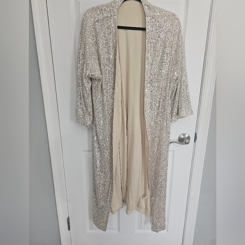 Sequin duster